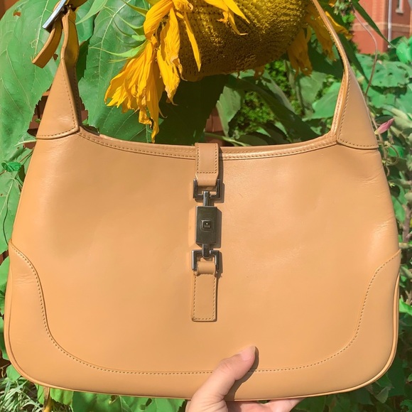 Gucci Handbags - Authentic Gucci Jackie Bag Camel